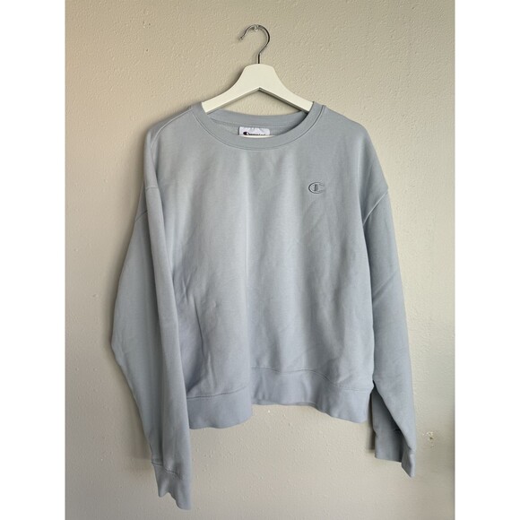 Champion Pullover Crew Neck Powder Blue XL - Picture 1 of 7